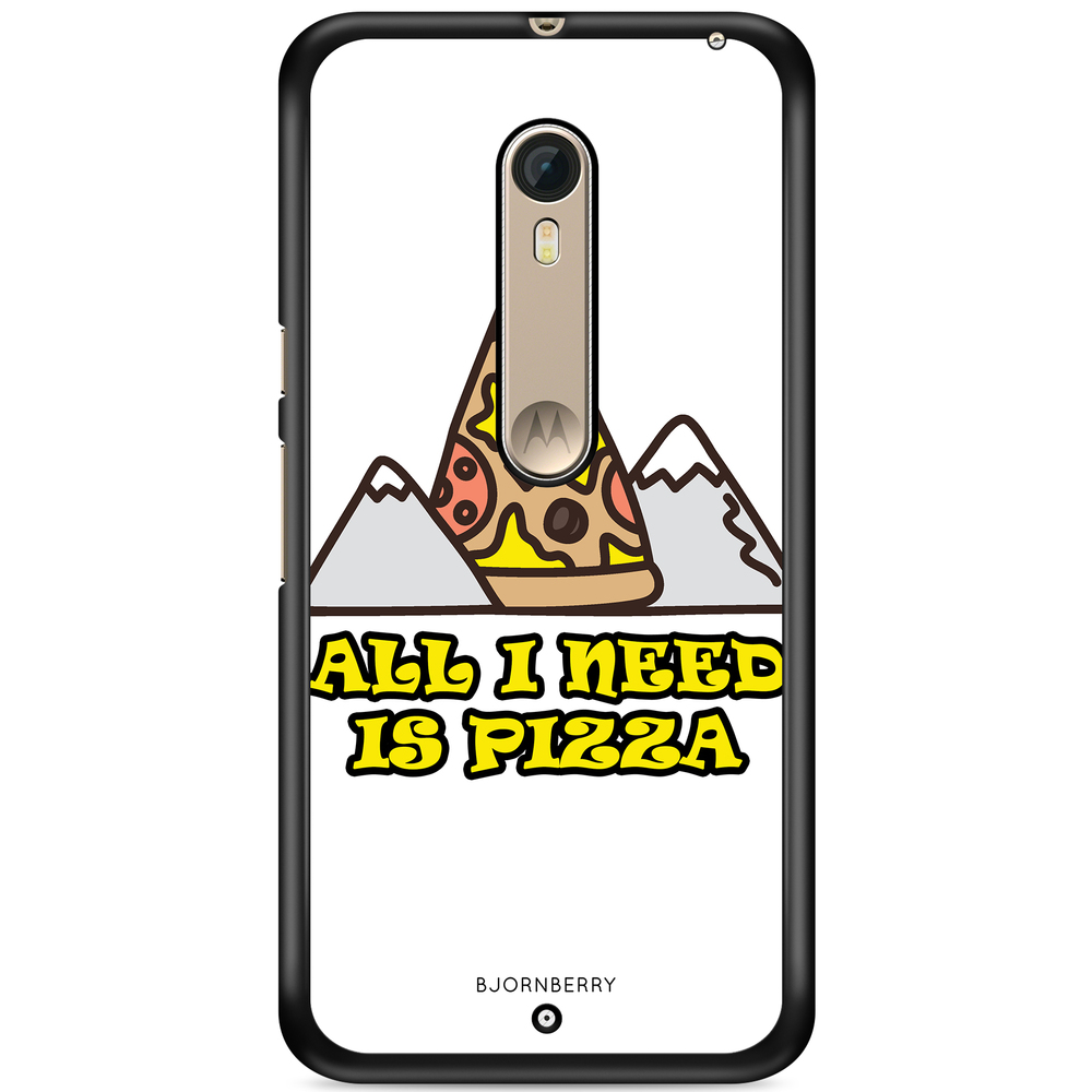 Moto X Style Case - All i need is pizza