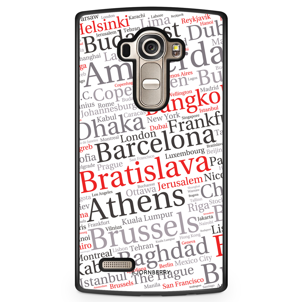 LG G4 Case - City Names