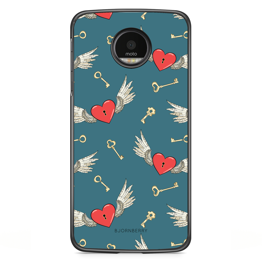Motorola Moto G5S Plus Case - Hearts 'n Wings
