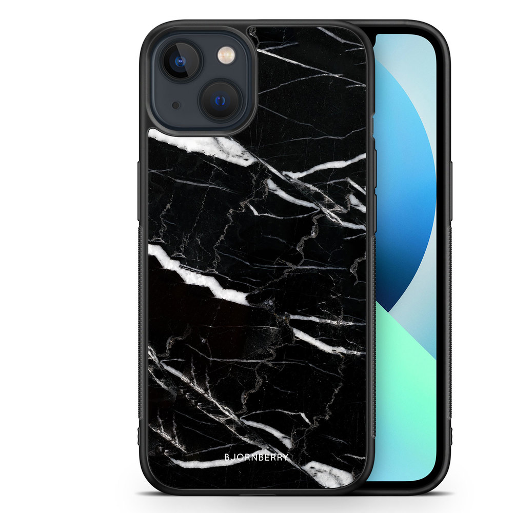 iPhone 13 Mini Case - Black Marble