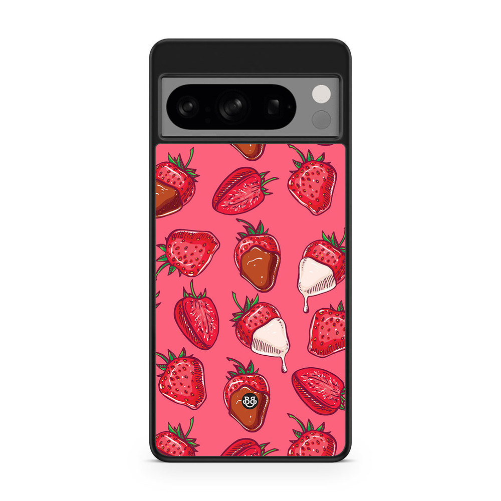 Google Pixel 8 Pro Case - Strawberry Chocolate