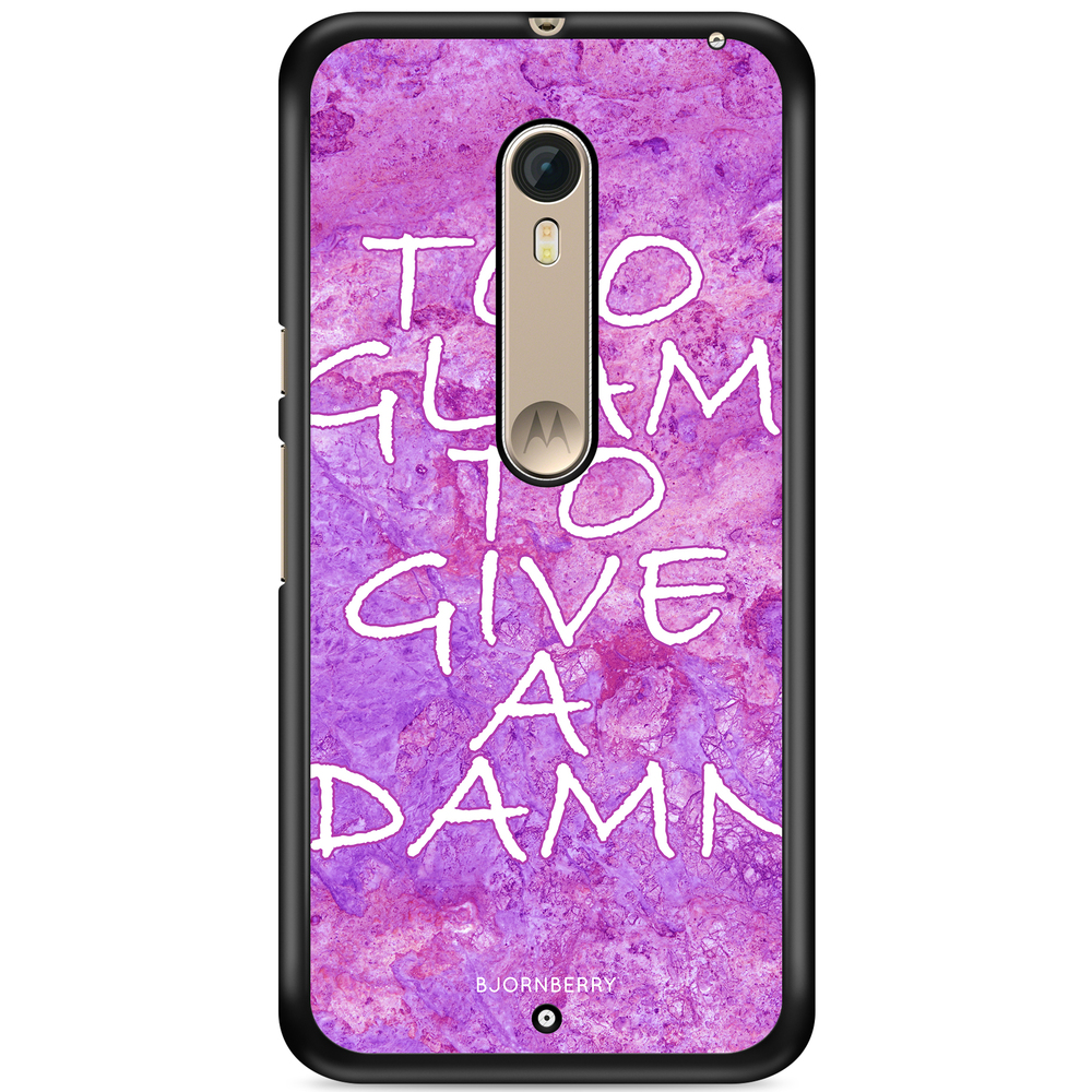 Moto X Style Case - Too glam to give 