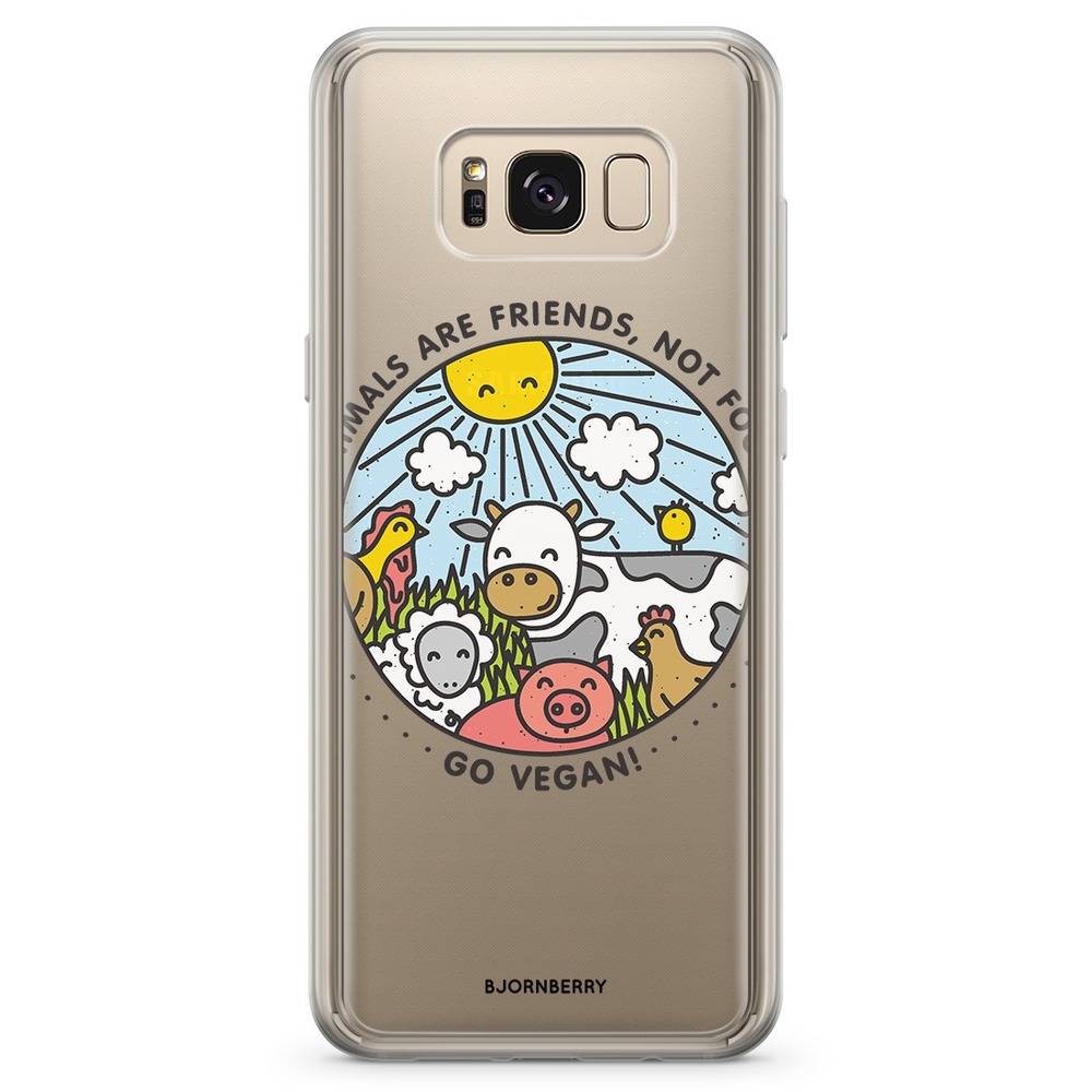 Samsung Galaxy S8 Fashion Skal - Friends, Not Food
