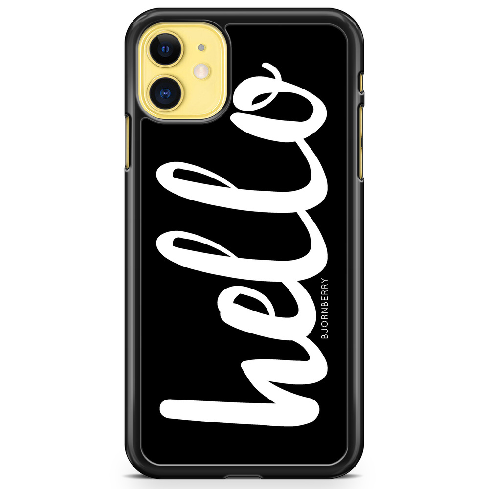 iPhone 11 Skal - Hello Vit
