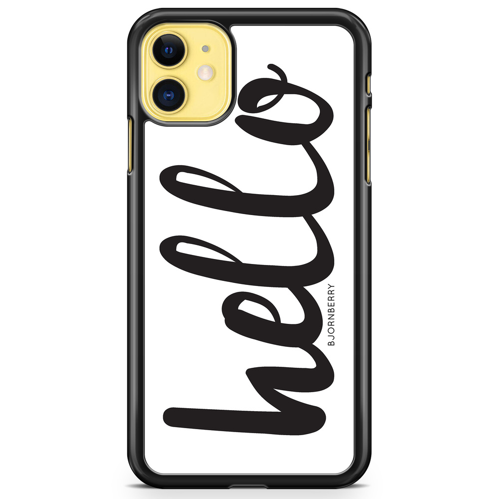 iPhone 11 Case - Hello Black