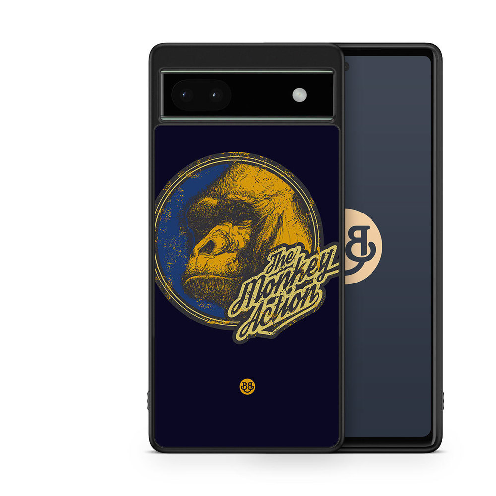 Google Pixel 6a Case - Monkey Action