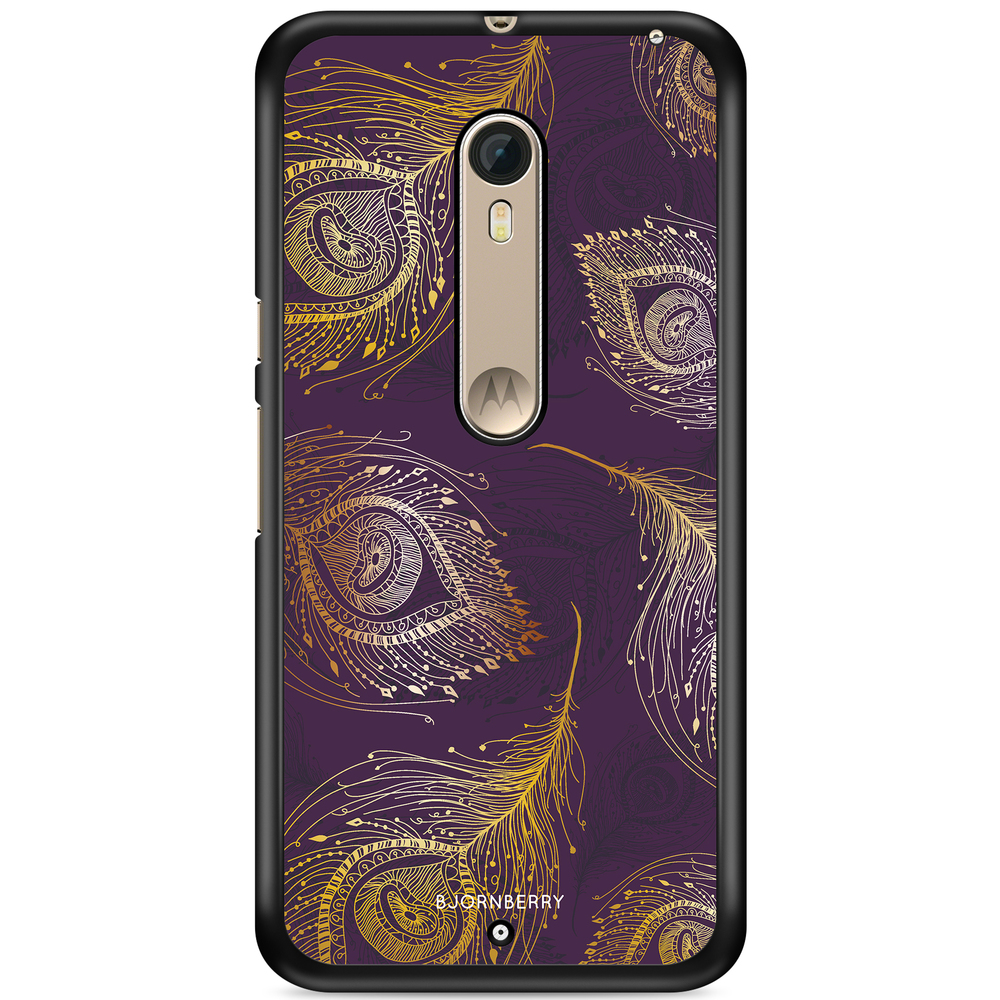 Moto X Style Case - Peacock Feathers