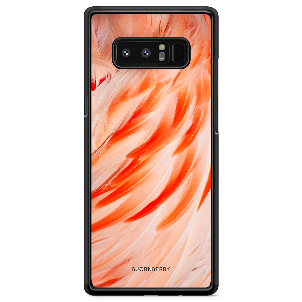 Samsung Galaxy Note 8 Case - Flamingo Feathers