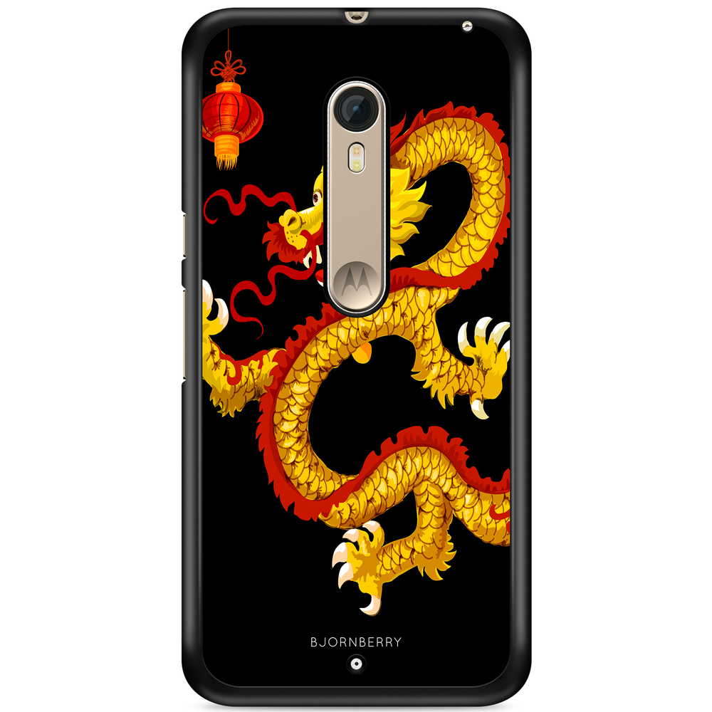 Moto X Style Case - Yellow Dragon