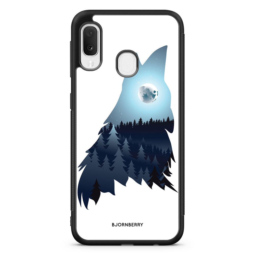 Samsung Galaxy A20e Case - Forest Wolf