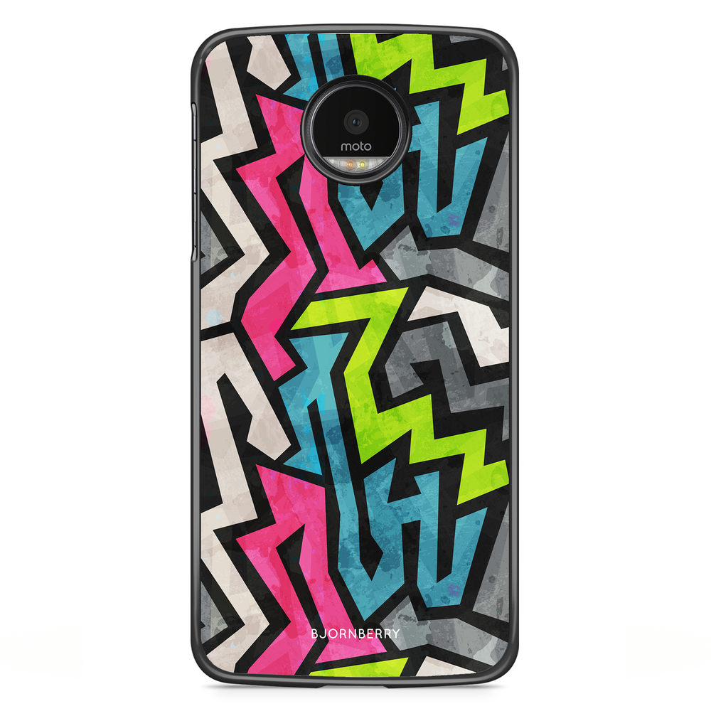 Motorola Moto G5S Plus Case - Grunge Graffiti