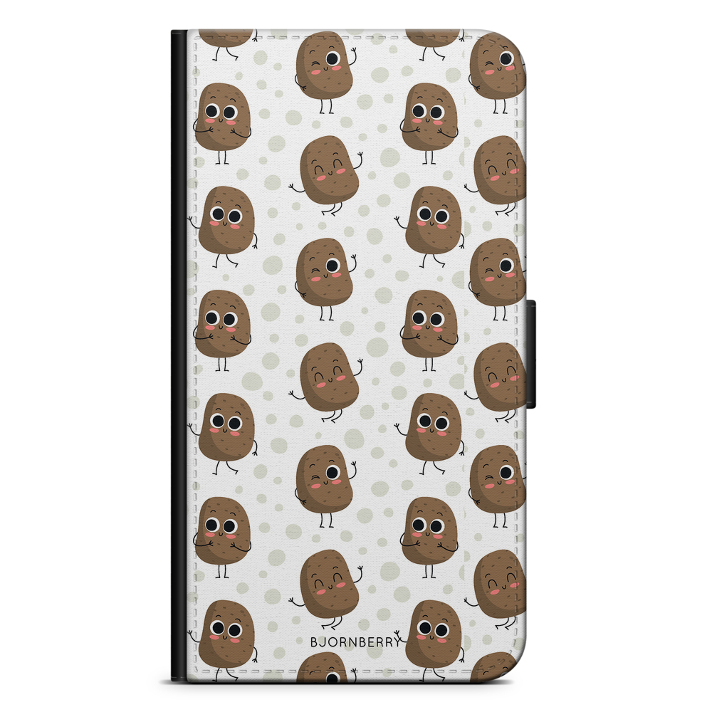 Huawei Honor 10 Wallet Case - Cute Potatoes