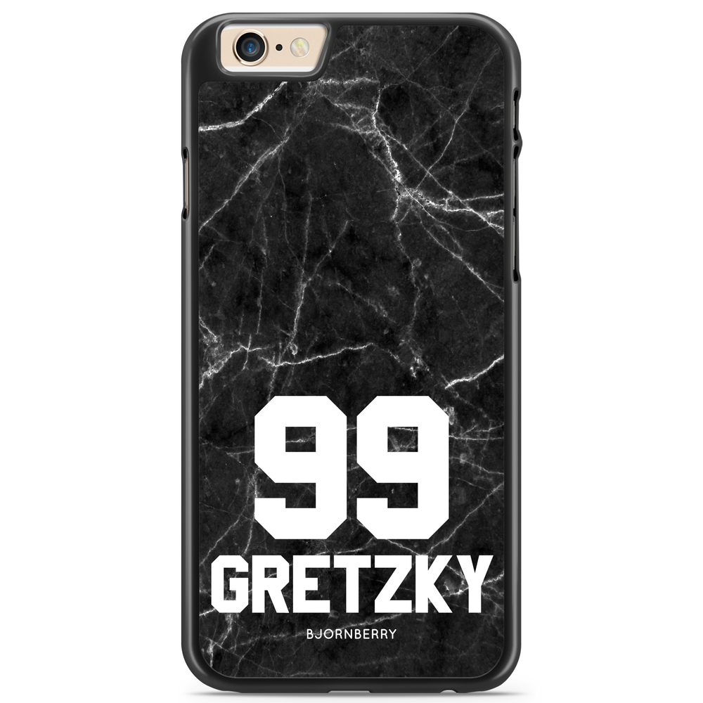 iPhone 6 Plus/6s Plus Case Custom - Black Marble Number
