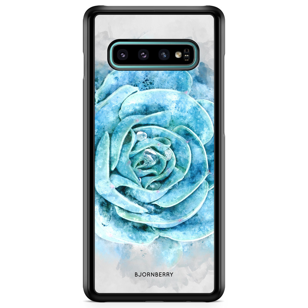 Samsung Galaxy S10 Plus Case - Blue Cactus