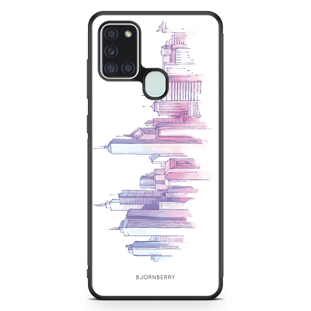 Samsung Galaxy A21s Case - Watercolor Skyline