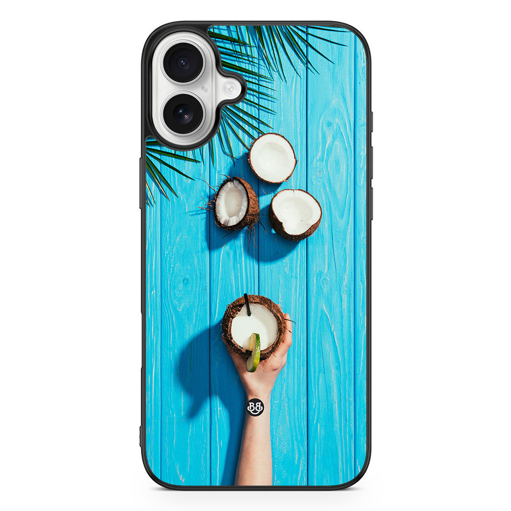 iPhone 16 Plus Case - Coconut Drink