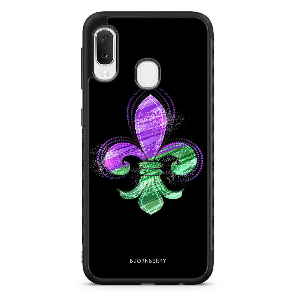 Samsung Galaxy A20e Case - Heraldic Lily
