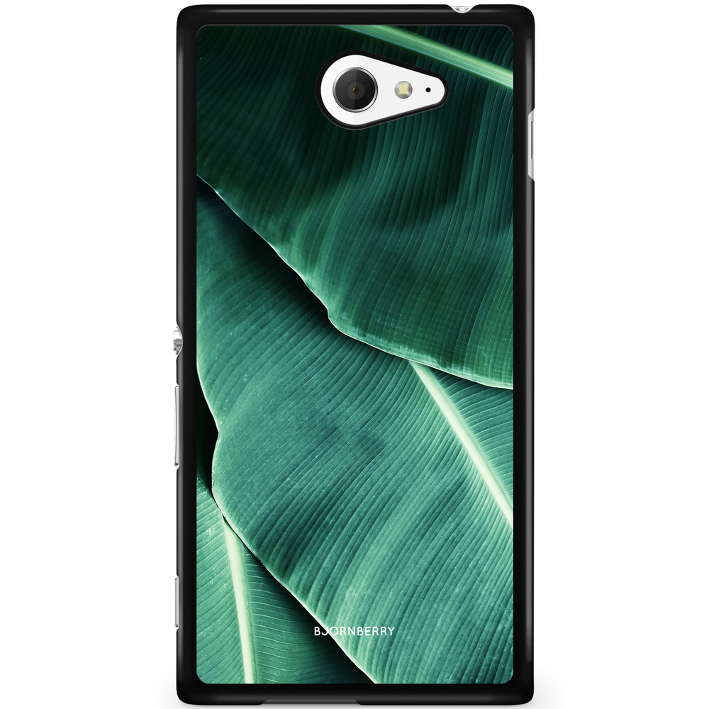 Sony Xperia M2 Aqua Case - Banana Leaf