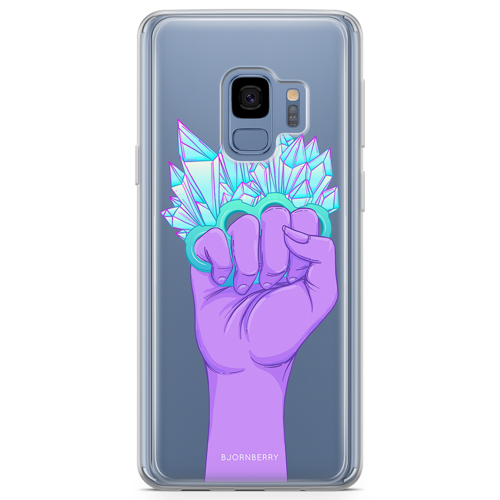Samsung Galaxy S9 Fashion Skal - Crystal Knuckles