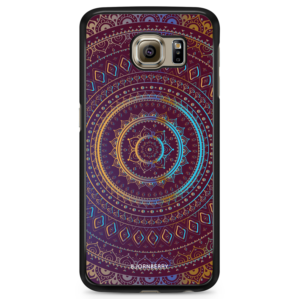 Samsung Galaxy S6 Edge Case - Purple Mandala