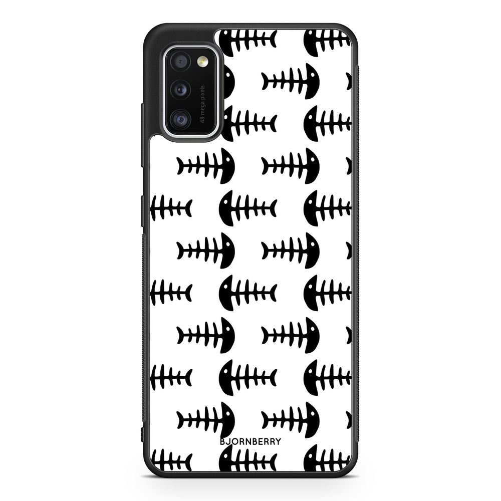 Samsung Galaxy A41 Case - Fish Skeleton