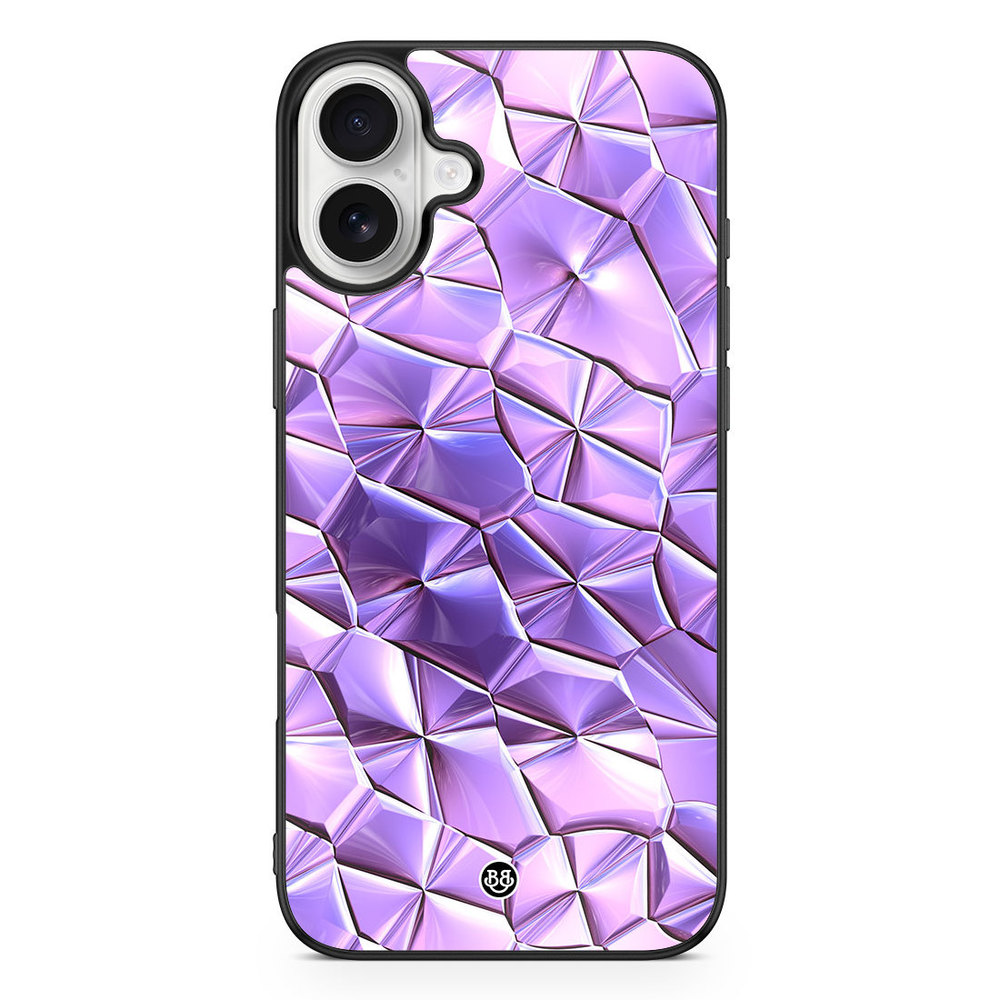iPhone 16 Plus Case - Purple Crystal