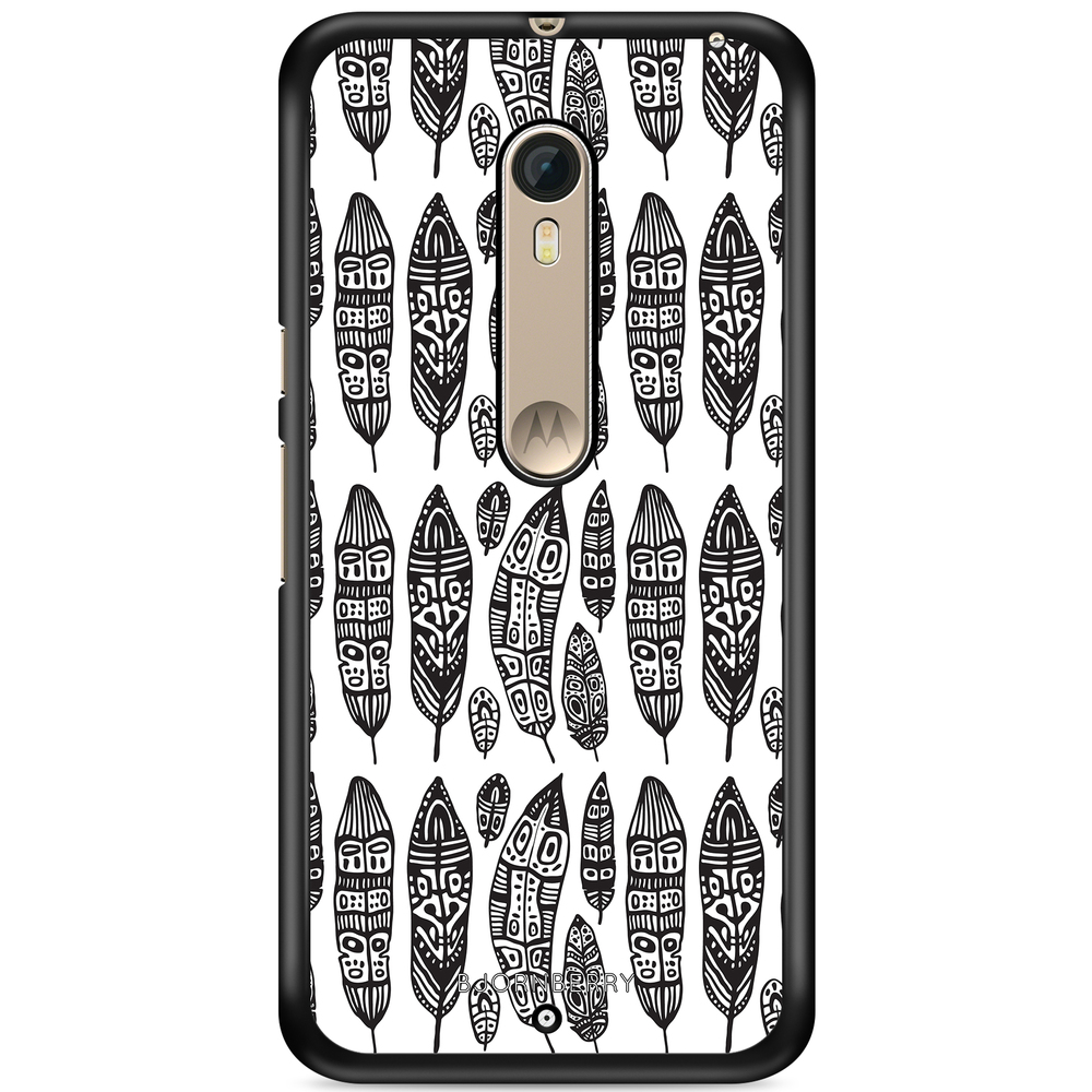 Moto X Style Case - Vintage Feathers