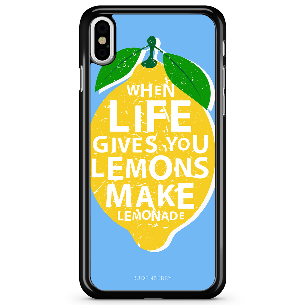 iPhone X / XS Case - Lemon Quote