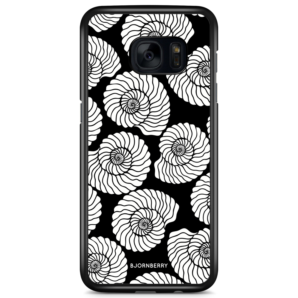 Samsung Galaxy S7 Case - Seashell BW