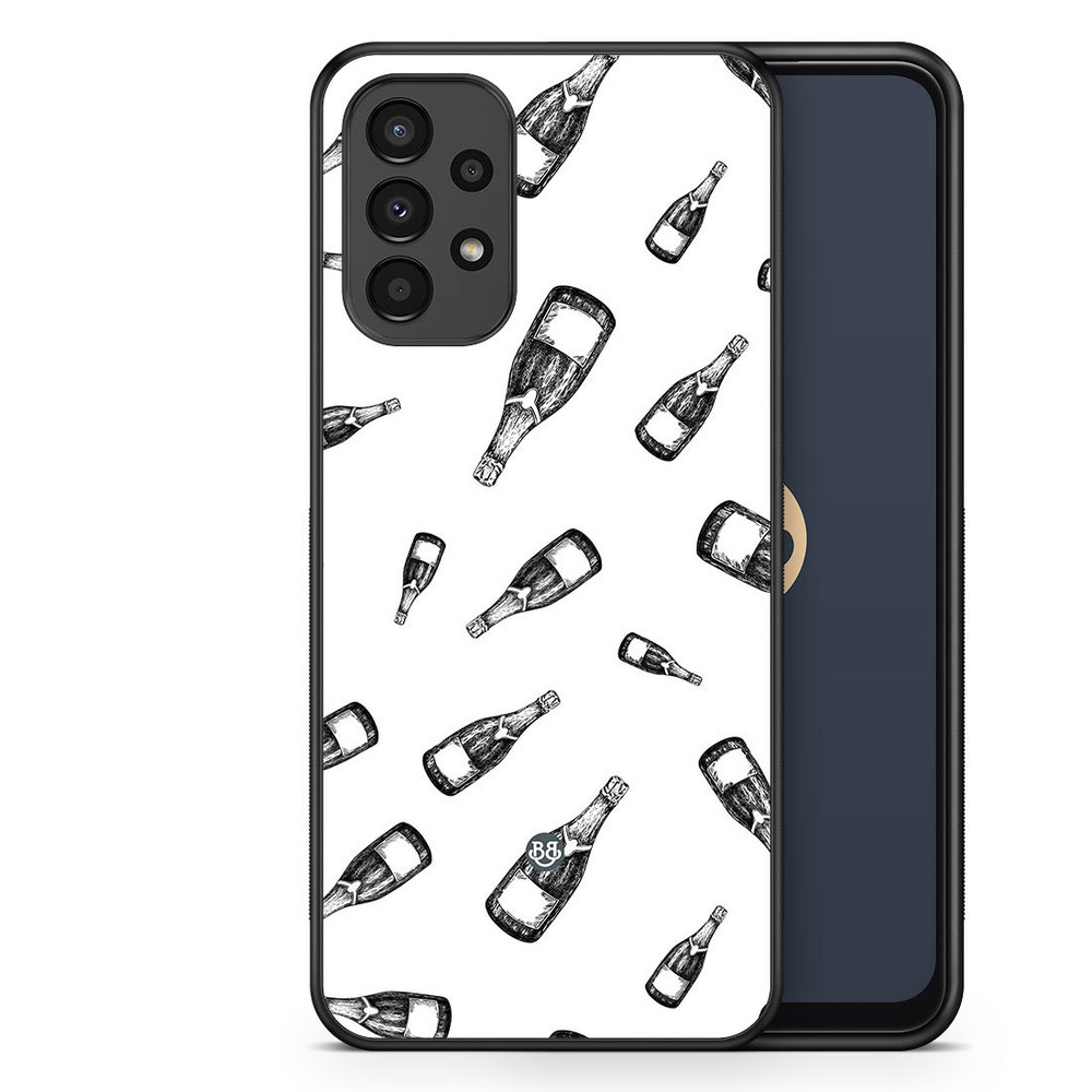 Samsung Galaxy A13 Case - Champagne Pattern