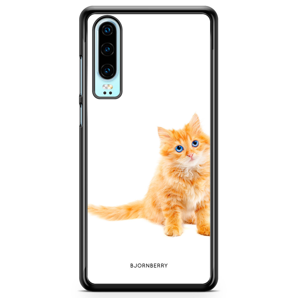 Huawei P30 Case - Small Brown Cat
