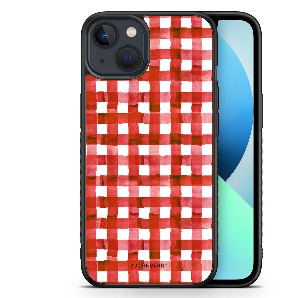 iPhone 13 Mini Case - Red Stripes
