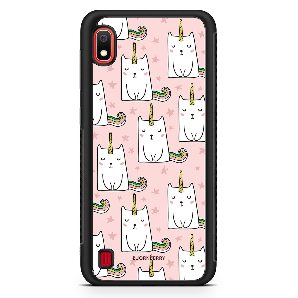 Samsung Galaxy A10 Case - Cat Unicorn