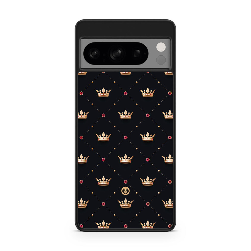 Google Pixel 8 Pro Case - Golden Crowns