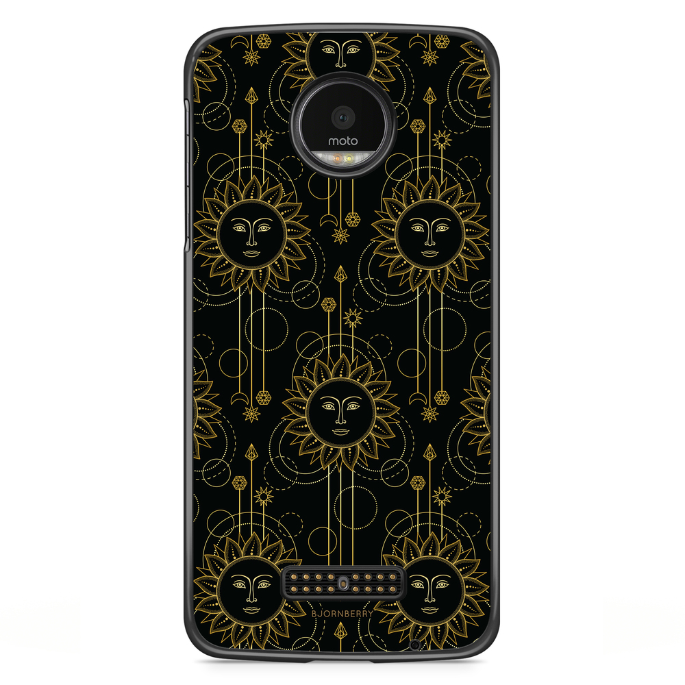 Motorola Moto Z Case - Gold Suns