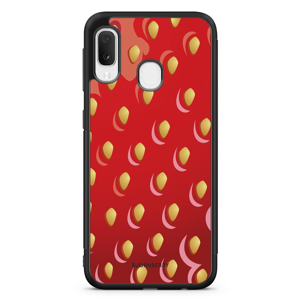 Samsung Galaxy A20e Case - Strawberry