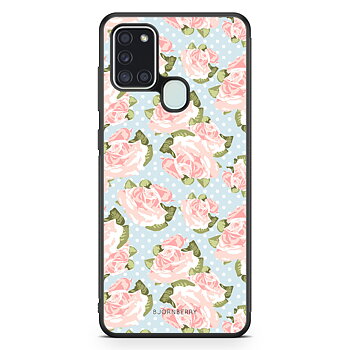 Samsung Galaxy A21s Skal - Rosor