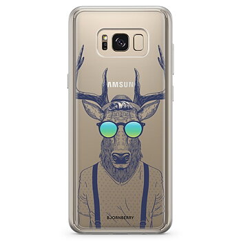 Samsung Galaxy S8 Fashion Skal - Hipster Älg