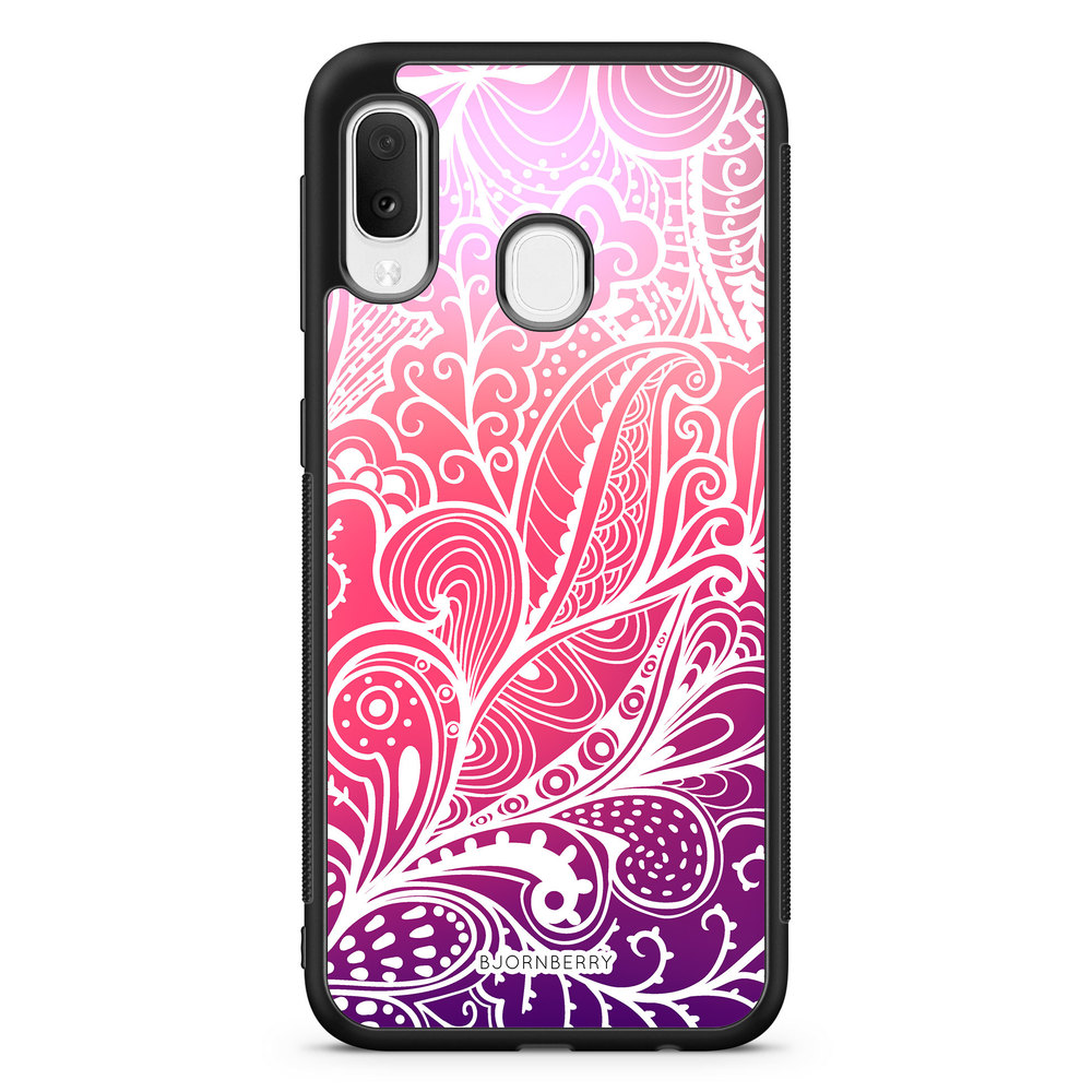 Samsung Galaxy A20e Case - Colorful Flowers
