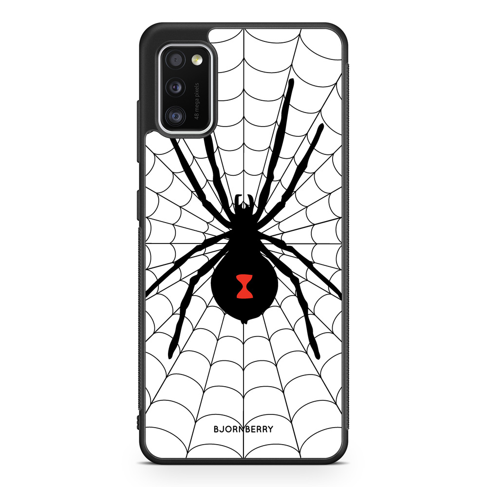 Samsung Galaxy A41 Case - Black Widow