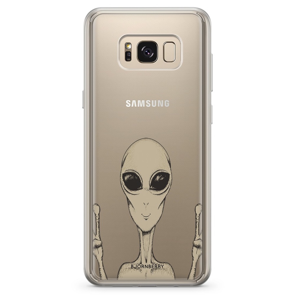 Samsung Galaxy S8 Fashion Case - Peace Alien
