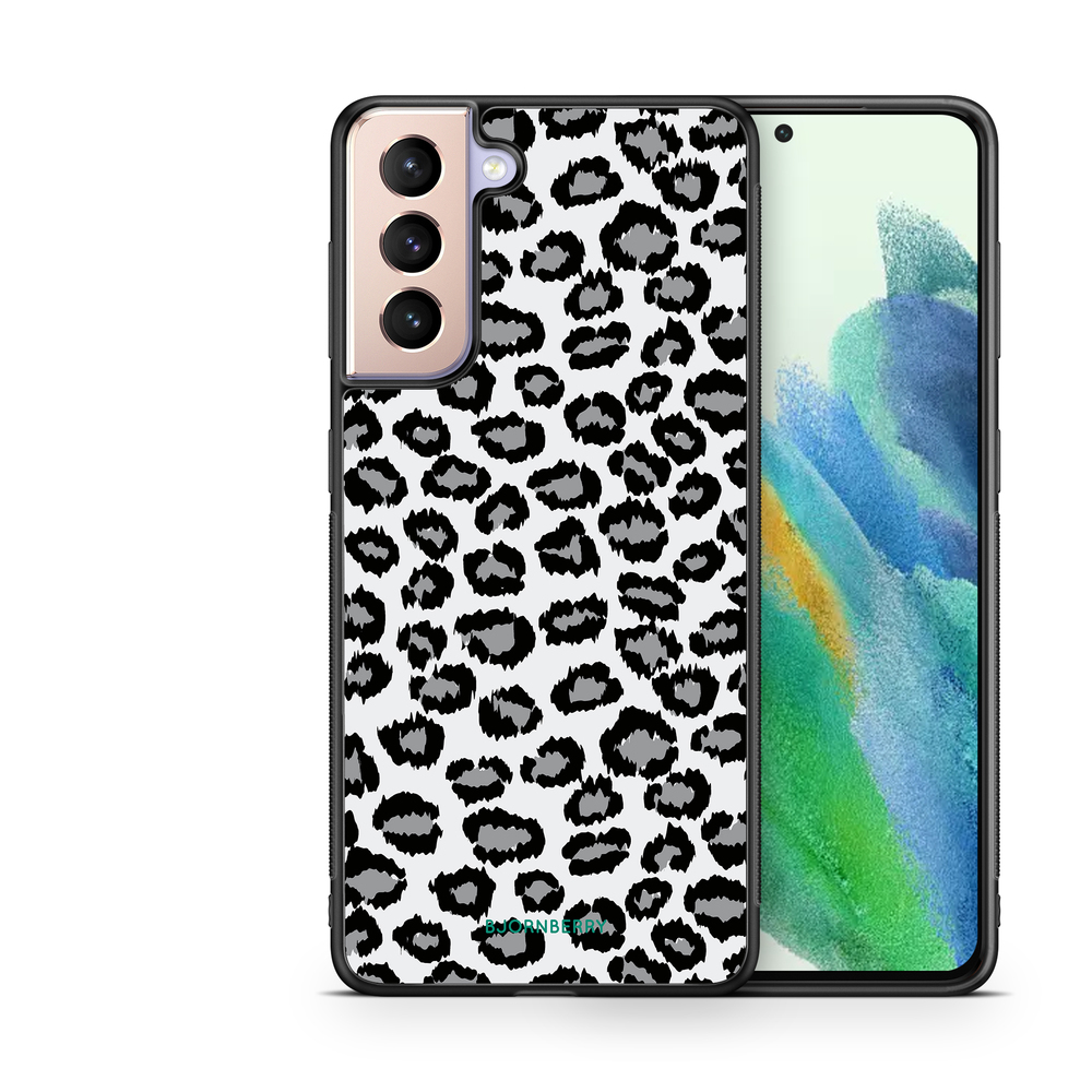 Samsung Galaxy S21 FE 5G Case - Gray Leopard