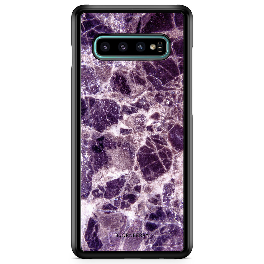 Samsung Galaxy S10 Plus Case - Purple Marble