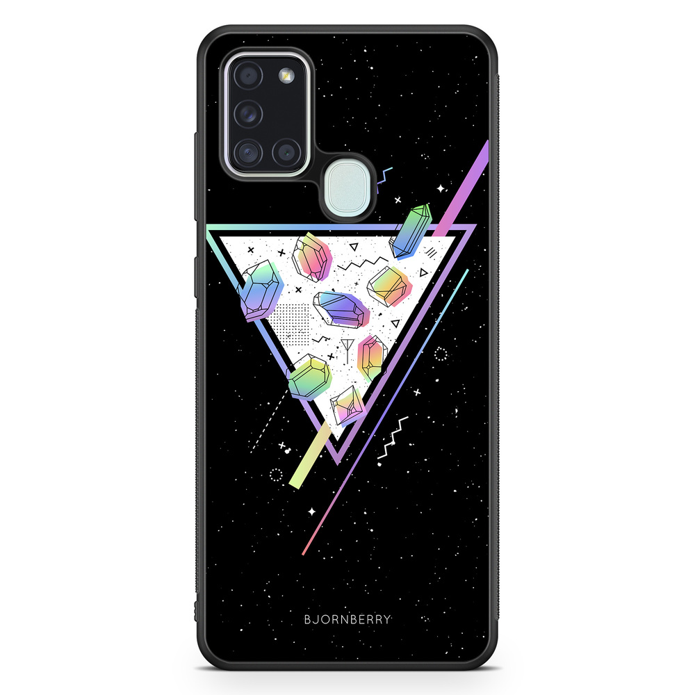Samsung Galaxy A21s Case - Space Triangle