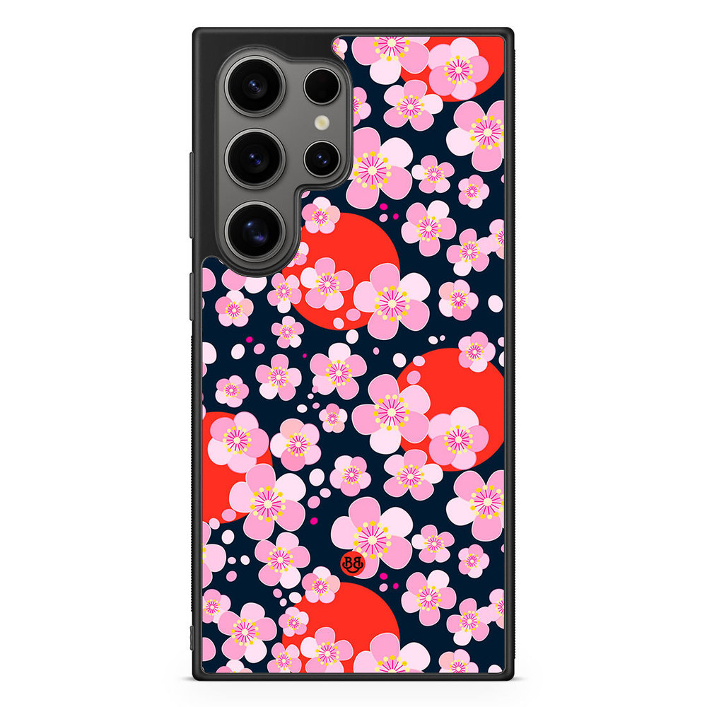 Samsung Galaxy S24 Ultra Case - Japanese Flowers