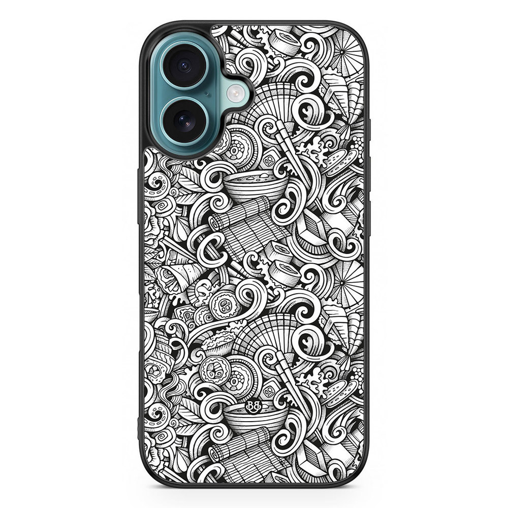 iPhone 16 Case - Japanese Pattern