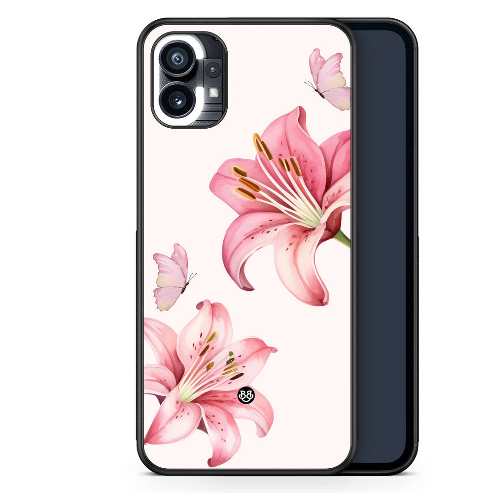 Nothing Phone (1) Case - WILD BLOOM - Pink Lily