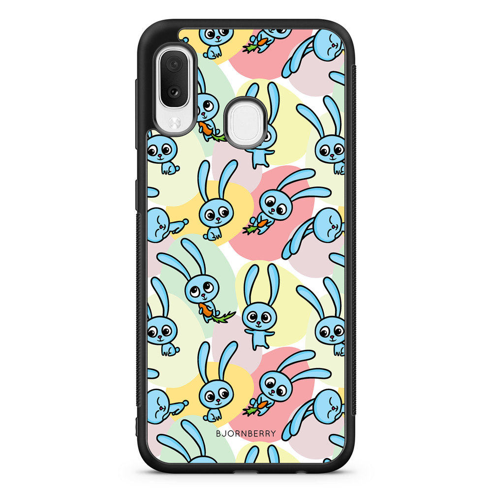 Samsung Galaxy A20e Case - Blue Rabbits