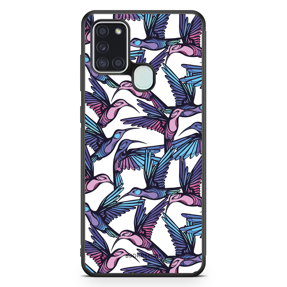 Samsung Galaxy A21s Case - Hummingbirds