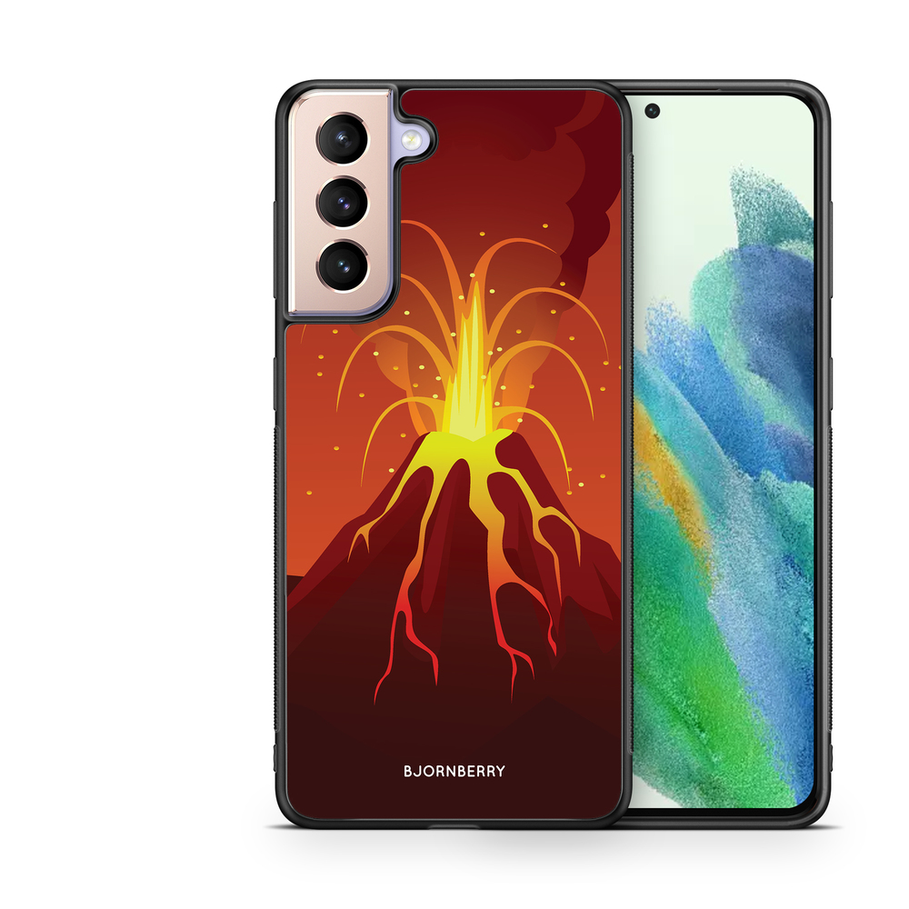 Samsung Galaxy S21 FE 5G Case - Cartoon Vulcano